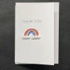 Thank you Rainbow - Pom Pom greeting card