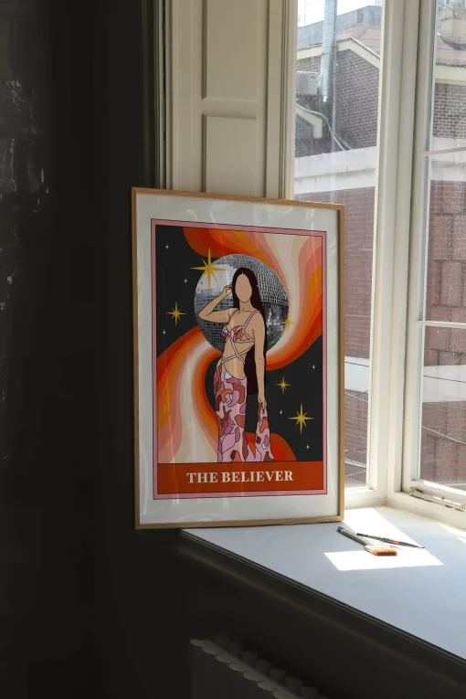 The Believer Cher Tarot Print