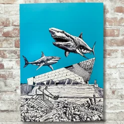 The Deep Print | Hand-Drawn Artwork | Art & Soul
