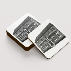 'The Monks Walk' Pub Coaster