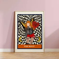 The Riot Hayley Williams Tarot Print