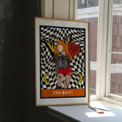 The Riot Hayley Williams Tarot Print