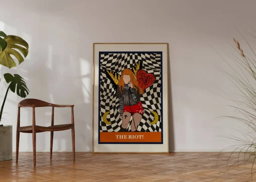 The Riot Hayley Williams Tarot Print