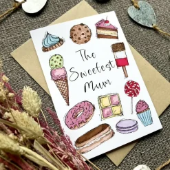 The Sweetest Mum Mother's Day Greetings Card