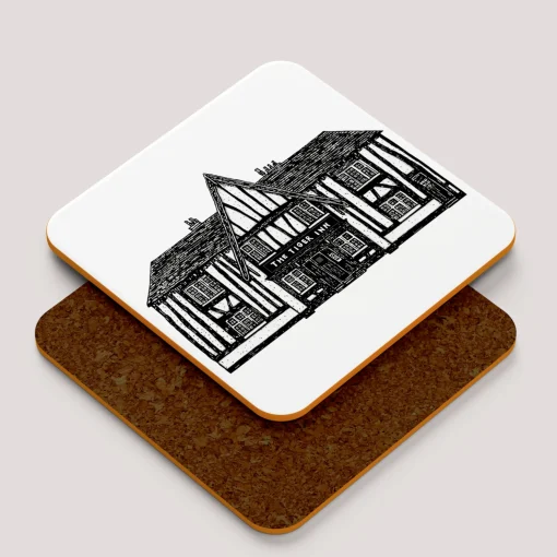 'The Tiger Inn' Pub Coaster