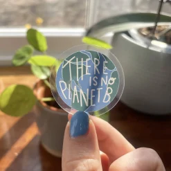 There Is No Planet B Vinyl Sticker