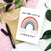 Thinking Of You Rainbow Card