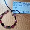 Tibetan Silver Toggle Catch Bracelet with Copper Hematite, Faceted Fuc