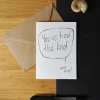 Tied The Knot Greetings Card