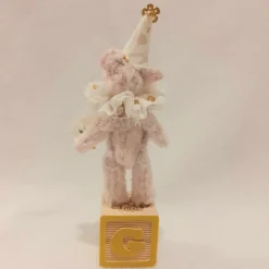 Tiny Pink Teddy Ornament