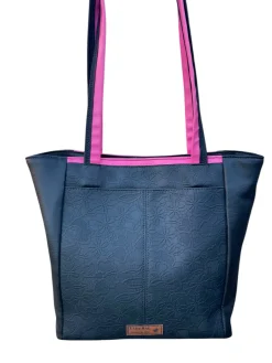 TOTE BLACK/PINK