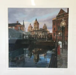 Town Dock Museum #2 - 9x9" Giclée Print