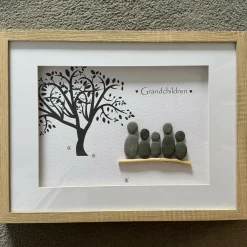 Tree Scene Grandchildren - Large
