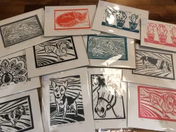 Unframed limited edition lino prints - 2 - Assorted