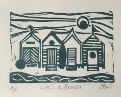 Unframed limited edition lino prints - 2 - Assorted