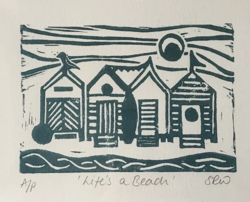 Unframed limited edition lino prints - 2 - Assorted