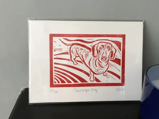 Unframed limited edition lino prints - 2 - Assorted