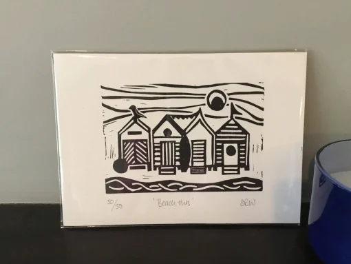 Unframed limited edition lino prints - 2 - Assorted