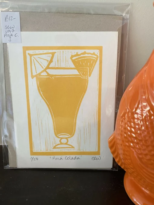 Unframed limited edition lino prints - 2 - Assorted