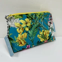 Velvet Pouch - Spring Floral