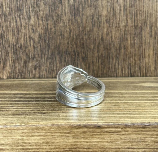 Wagon Wheel Teaspoon Ring