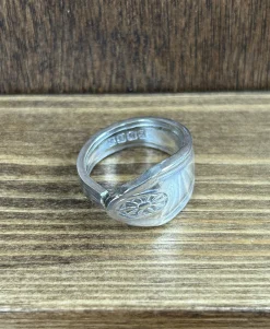 Wagon Wheel Teaspoon Ring