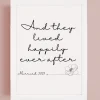 Wedding Gift Sentimental Frame