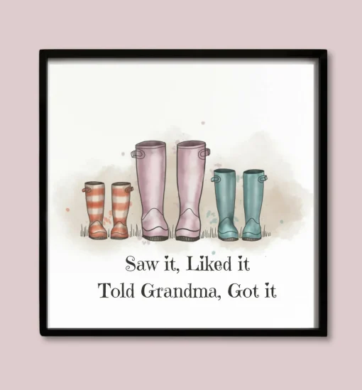 Welly Print Mothers Day