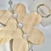 White moonstone bracelet