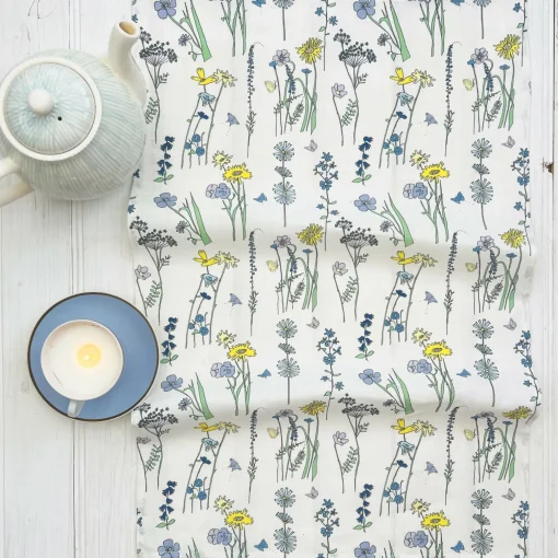 Wildflowers Linen Tea Towel | Durable & Eco-Friendly | Art & Soul