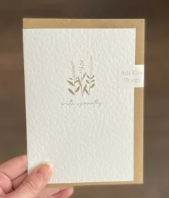 With Sympathy Card