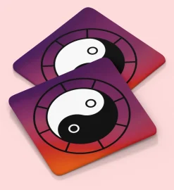 Yin & Yang Spiritual Coaster