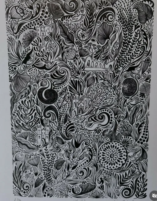 York - Limited Edition Signed A4 Print Taken From Original Artwork
