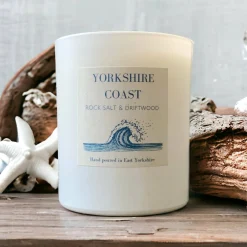 Yorkshire Coast - Rock Salt & Driftwood Candle - 160g | Art & Soul