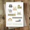 Yorkshire Landmarks Greetings Card