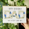 Yorkshire Rose Dad Greetings Card