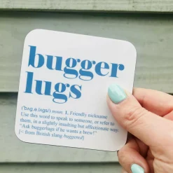Yorkshire Sayings Coaster - buggerlugs