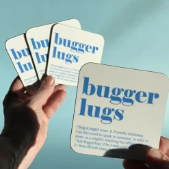 Yorkshire Sayings Coaster - buggerlugs