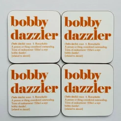 Yorkshire Sayings Coaster - bobby dazzler