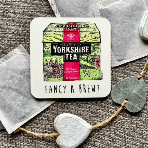 Yorkshire Tea Illustrated Coaster