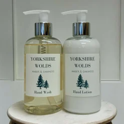 Yorkshire Wolds Hand Wash & Lotion Set - Amber & Oakmoss | Art & Soul