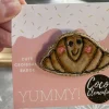 Yummy! Cute Croissant Badge