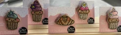 Yummy! Cute Croissant Badge