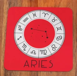 Zodiac Star Signs Coaster CONSTELLATION Design